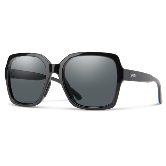 Okulary Smith Flare Black Carbonic Polarized Gray