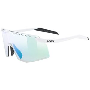 Okulary rowerowe UVEX Pace stage V white green