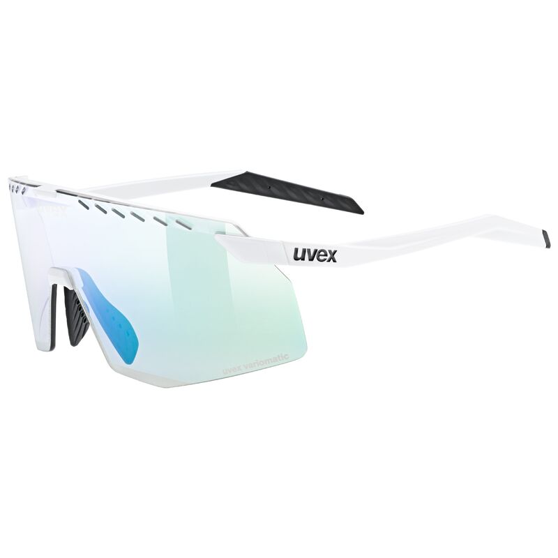 Okulary rowerowe UVEX Pace stage V white green