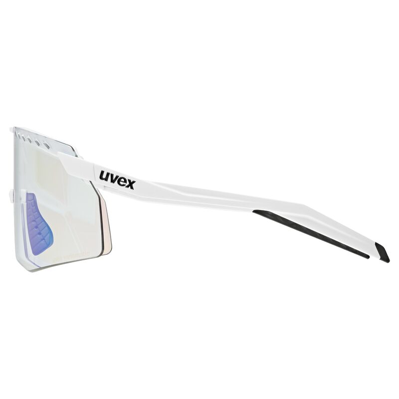 Okulary rowerowe UVEX Pace stage V white green - obrazek 4