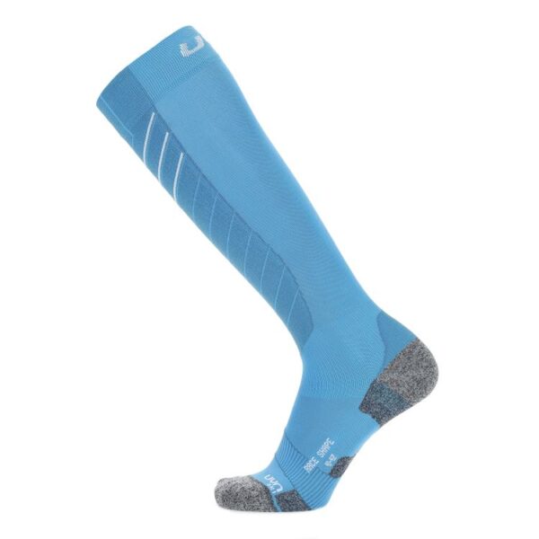 Skarpety UYN SKI RACE SHAPE LADY Turquoise/White