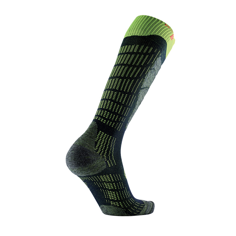 Skarpety narciarskie Sidas Ski COMFORT black/yellow 2026 - obrazek 3