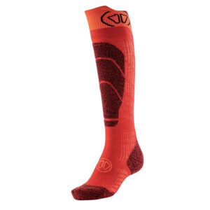 Skarpety narciarskie Sidas Ski MERINO JUNIOR red/orange 2026