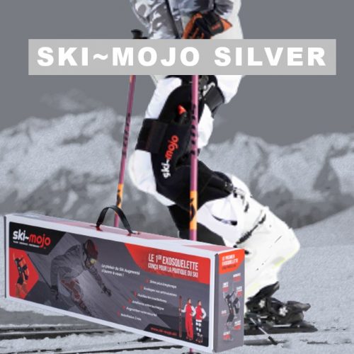 Orteza narciarska egzoszkielet Ski Mojo - Silver