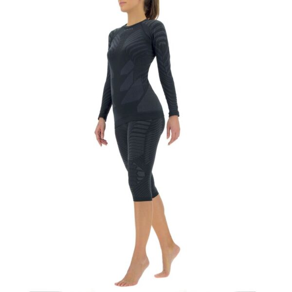 Komplet UYN Lady Resilyon Black/Anthracite koszulka + spodnie