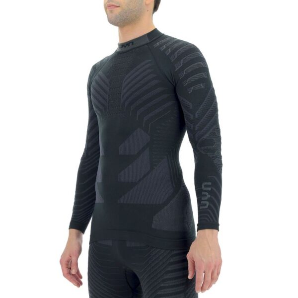 Koszulka termoaktywna UYN Man Resilyon turtle neck Black/Anthracite