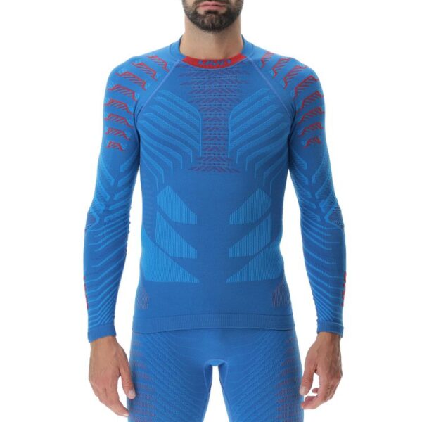 Koszulka termoaktywna UYN Man Resilyon turtle neck Blue/Red