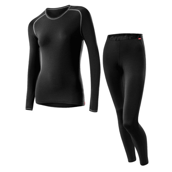 Bielizna termiczna damska LOEFFLER TRANSTEX Warm Black 2023