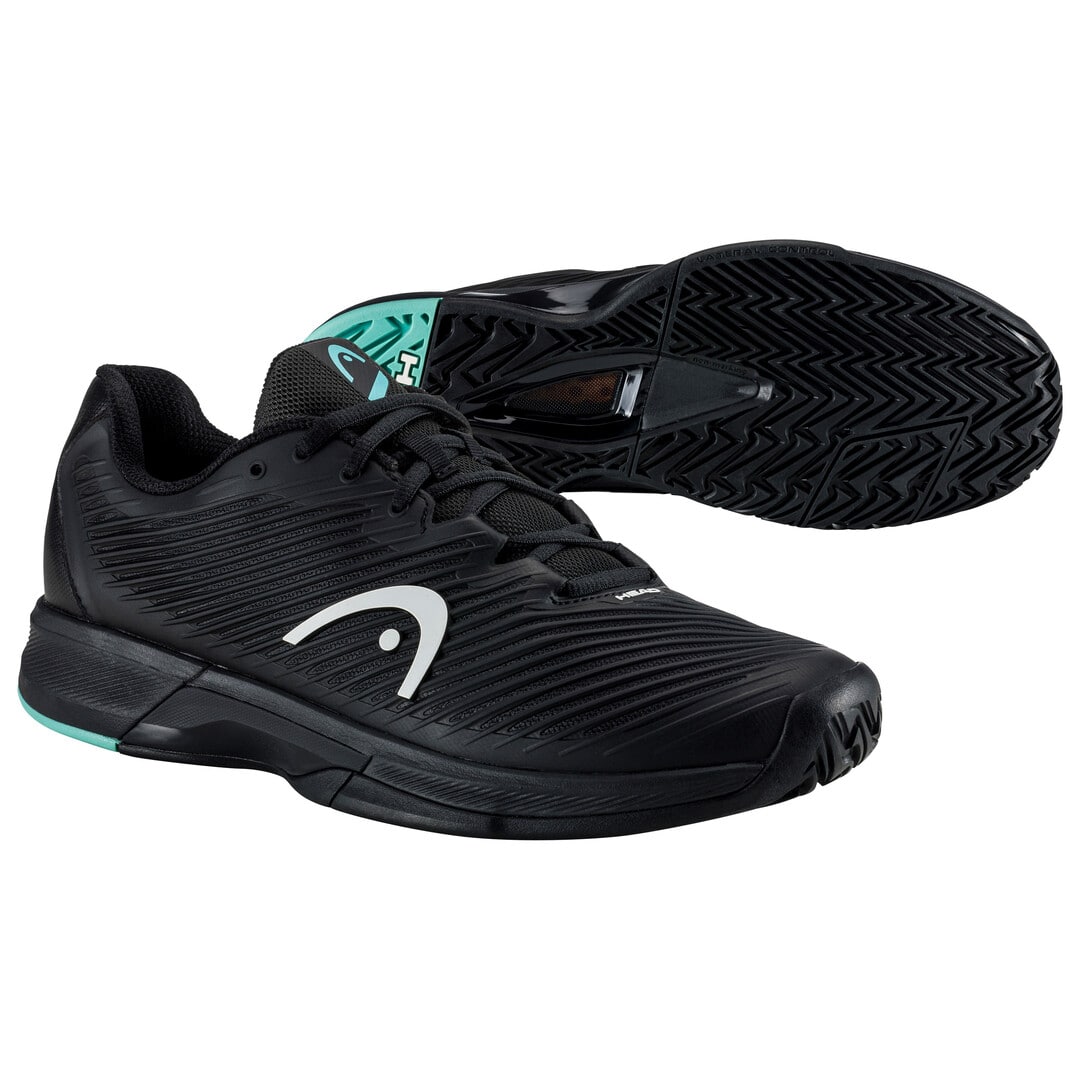 Buty tenisowe HEAD Revolt Pro 4.0 Black / Teal - obrazek 3