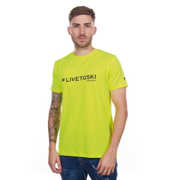 T-shirt FISCHER PASSION Neon Yellow