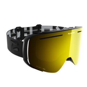 Gogle Flaxta Plenty Black/Gold Mirror Lens 2024