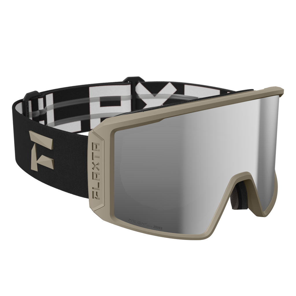 Gogle Flaxta Evoke Sandstone/Silver Mirror Lens 2026