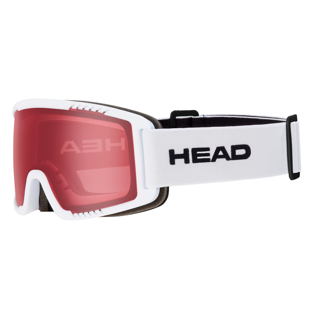 Gogle HEAD CONTEX youth red white 2026