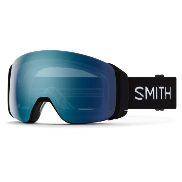 Gogle Smith 4D Mag Black ChromaPop Everyday Blue Mirror + ChromaPop Blue Sensor Mirror