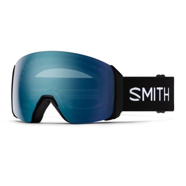 Gogle Smith 4D Mag XL Black ChromaPop Everyday Blue Mirror + ChromaPop Storm Blue Sensor Mirror