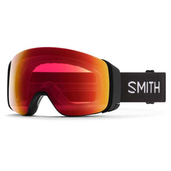 Gogle Smith 4D Mag Black ChromaPop Photochromic Red Mirror + ChromaPop Storm Rose Flash 2025