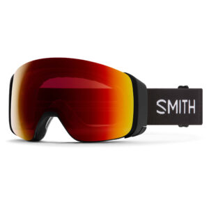 Gogle Smith 4D Mag Black ChromaPop Sun Red Mirror + ChromaPop Storm Yellow Flash