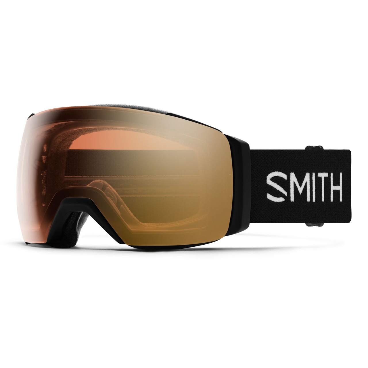 Gogle Smith I/O Mag XL Black ChromaPop Pro Photochromic Gold Mirror + ChromaPop Storm Blue Sensor Mirror