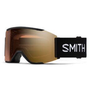 Gogle SMITH SQUAD MAG Black ChromaPop Pro Photochromic Gold Mirror + ChromaPop Storm Blue Sensor Mirror