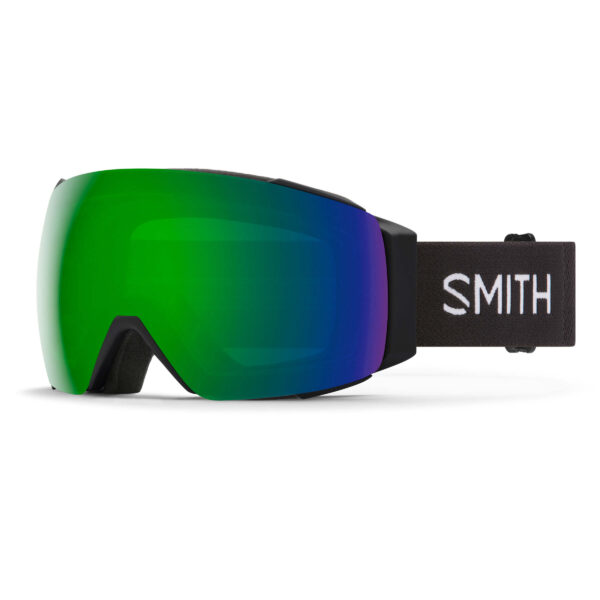 Gogle Smith I/O Mag Black ChromaPop Sun Green Mirror + ChromaPop Storm Rose Flash