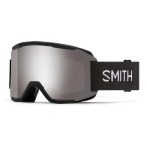 Gogle SMITH SQUAD Black ChromaPop Sun Platinum Mirror + Yellow
