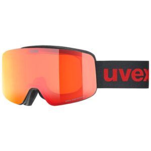 Gogle narciarskie UVEX Pwdr FM red
