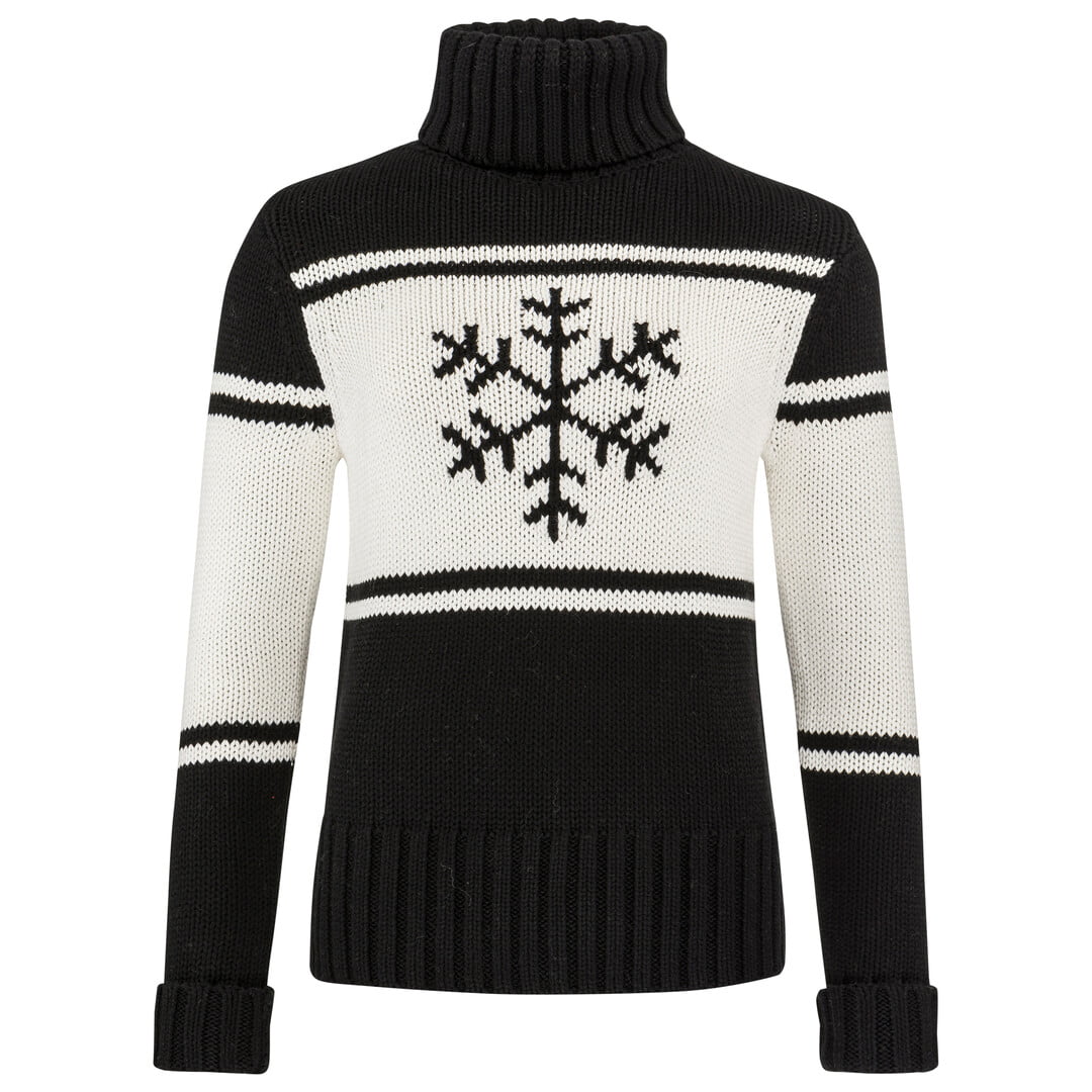 Sweter damski Head REBELS COCO Pullover Women Black/White