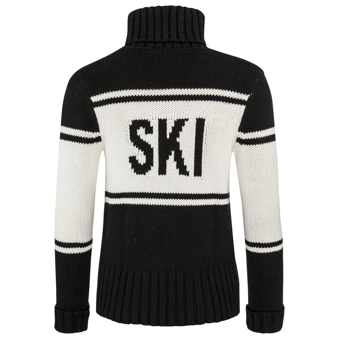 Sweter damski Head REBELS COCO Pullover Women Black/White - obrazek 2