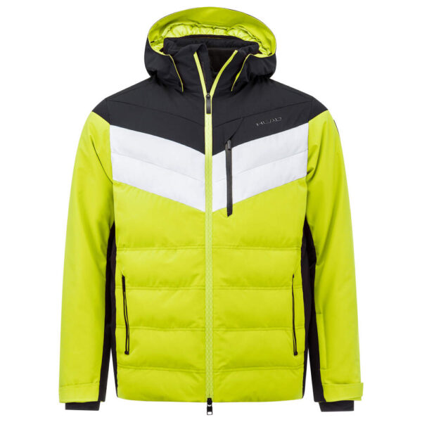 Kurtka narciarska męska HEAD FREEDOM Jacket Men Lemon Black 2025