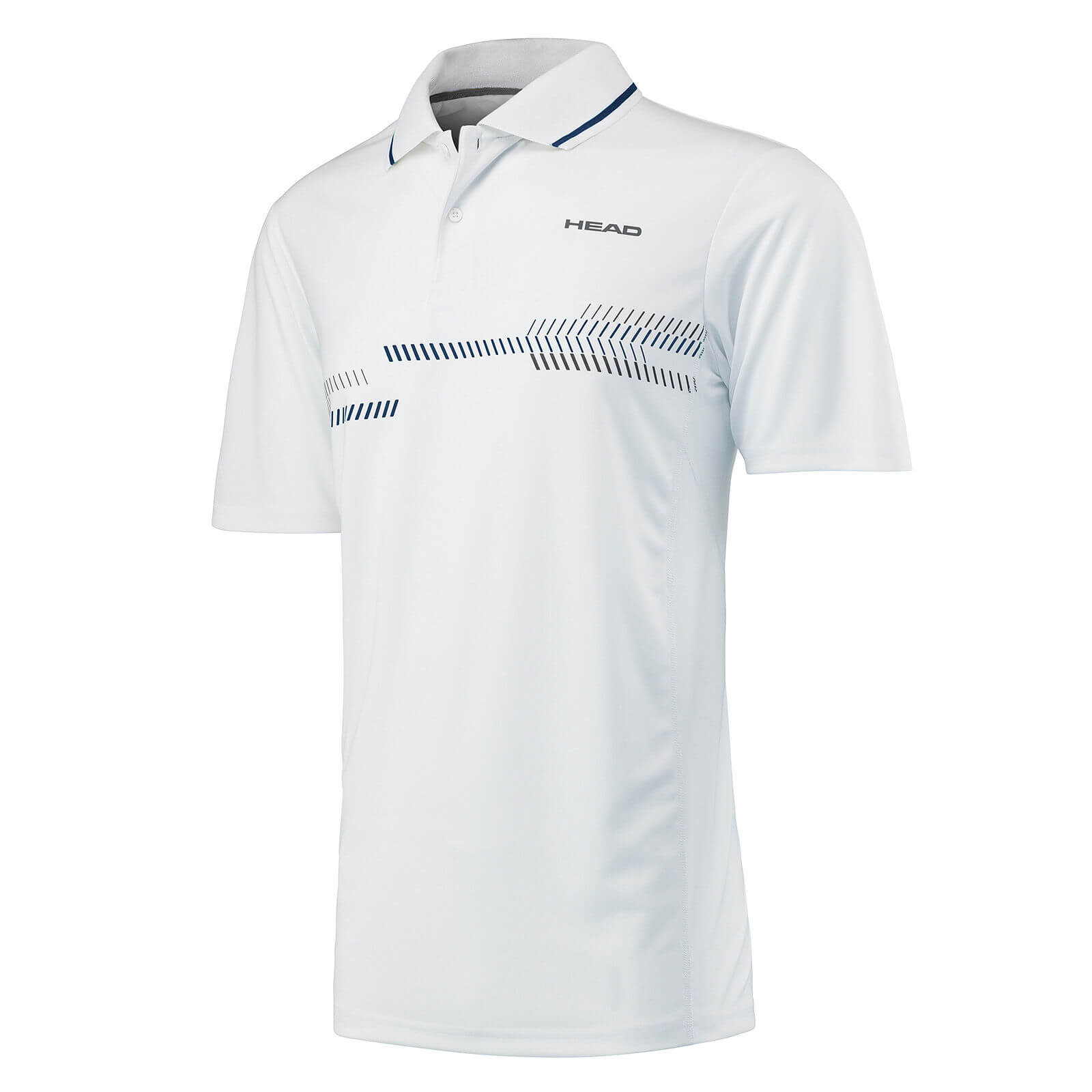 Polo HEAD CLUB TECHNICAL POLO SHIRT White/Navy