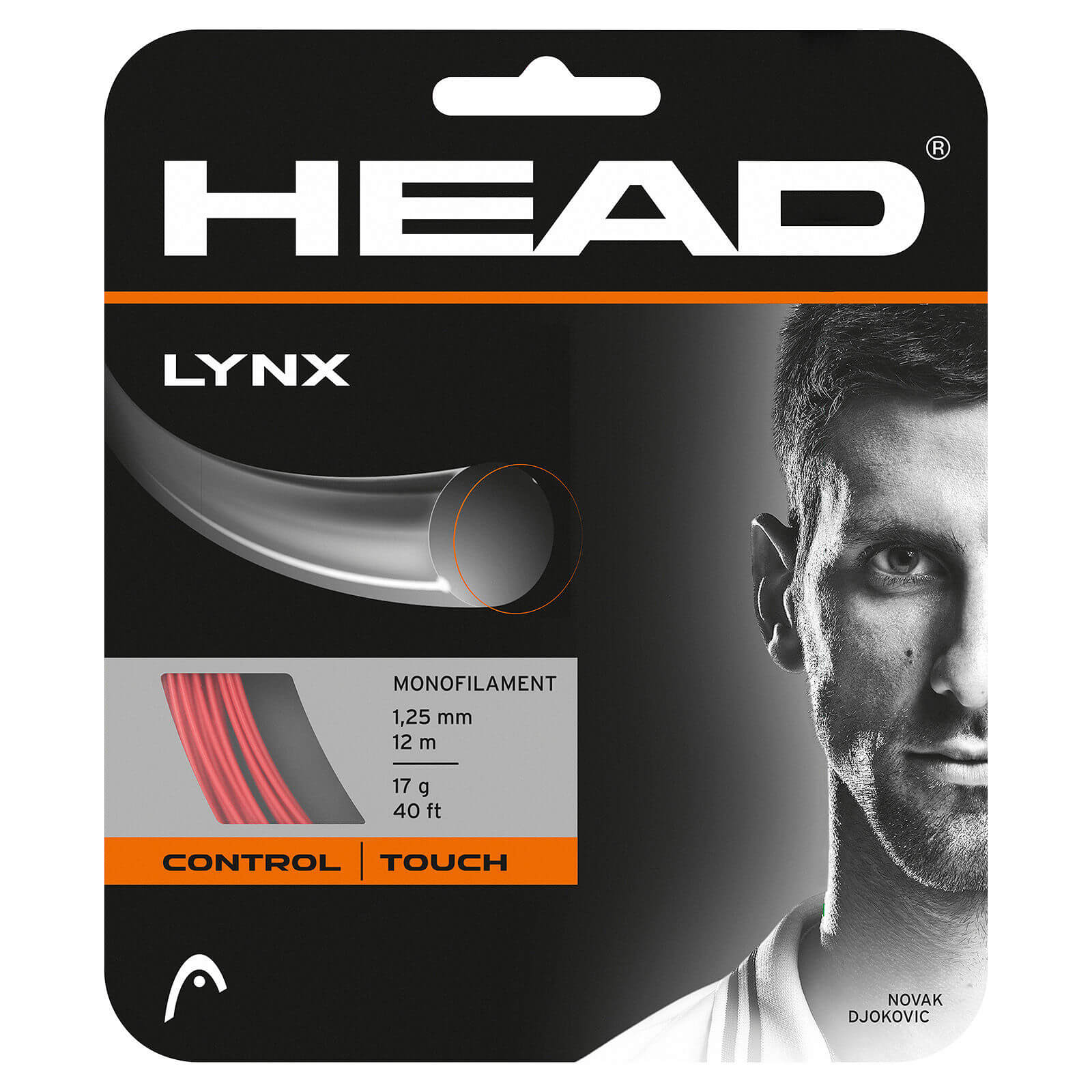 Naciąg HEAD LYNX Red 12m