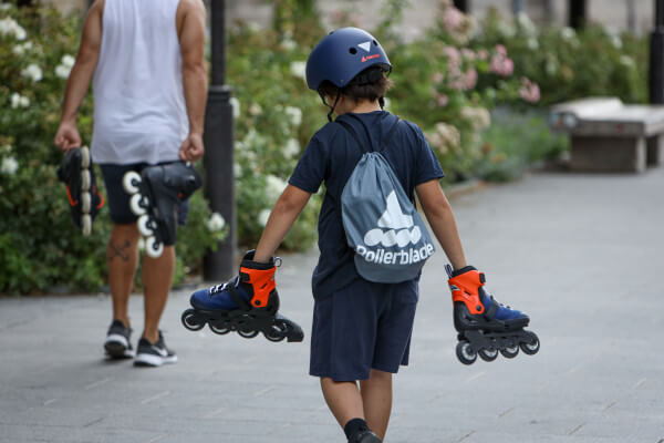 Kask Rollerblade RB JR Helmet Midnight Blue/Orange - obrazek 5