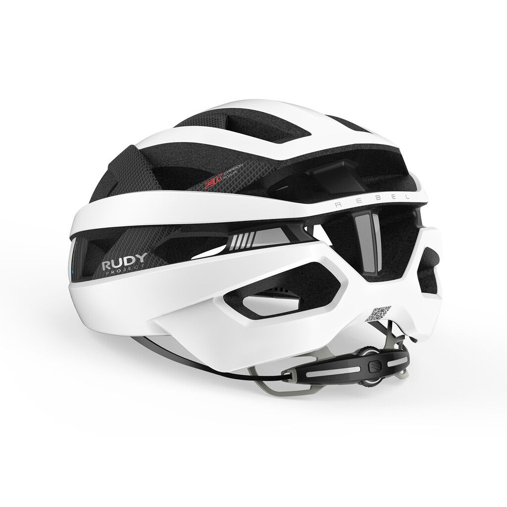 Kask rowerowy Rudy Project REBEL CARBON White Matte