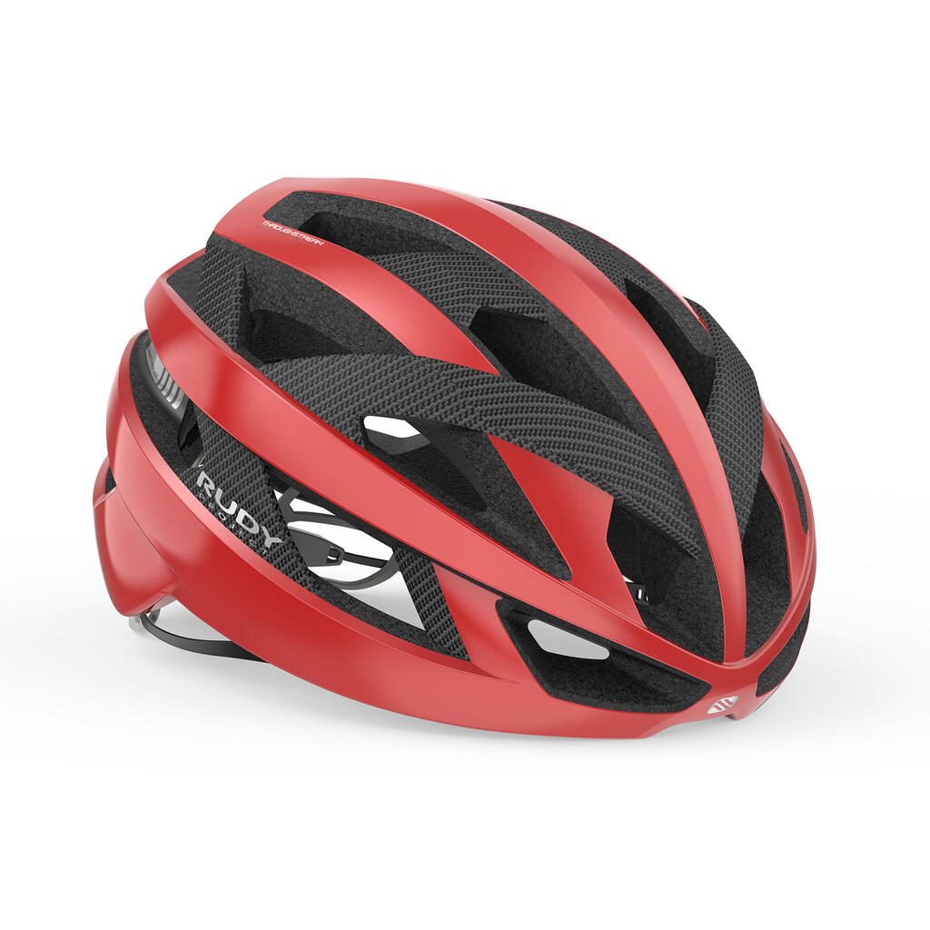 Kask rowerowy Rudy Project REBEL CARBON Red Comet Shiny