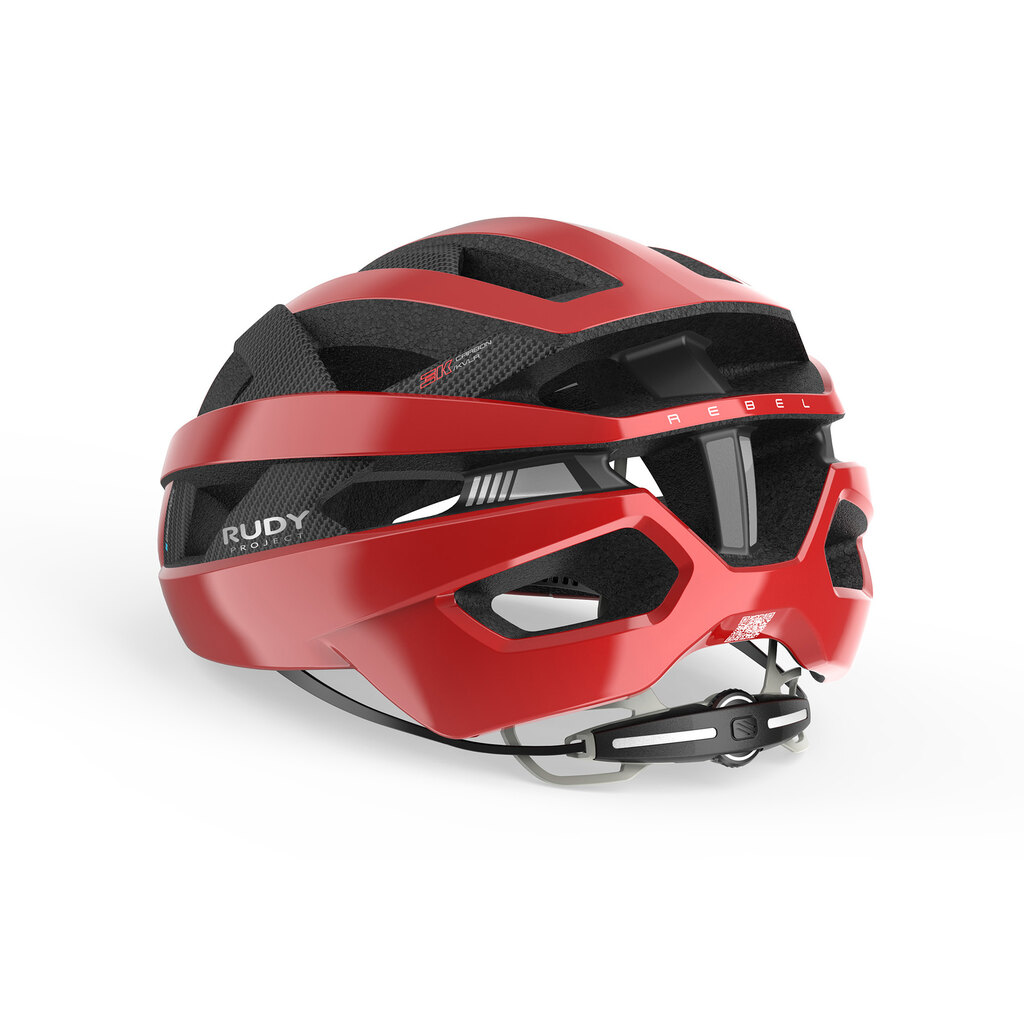Kask rowerowy Rudy Project REBEL CARBON Red Comet Shiny