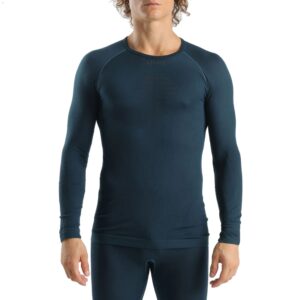 Koszulka round neck UYN MAN ENERGYON BIOTECH Blue Poseidon