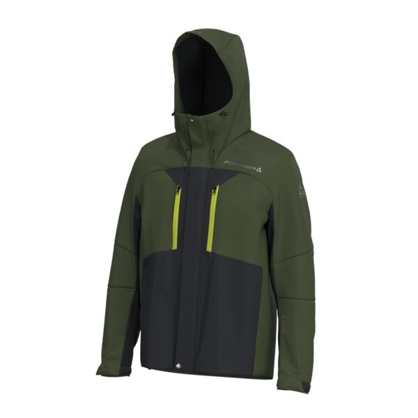 Kurtka narciarska męska Fischer DASH Jacket Rifle Green
