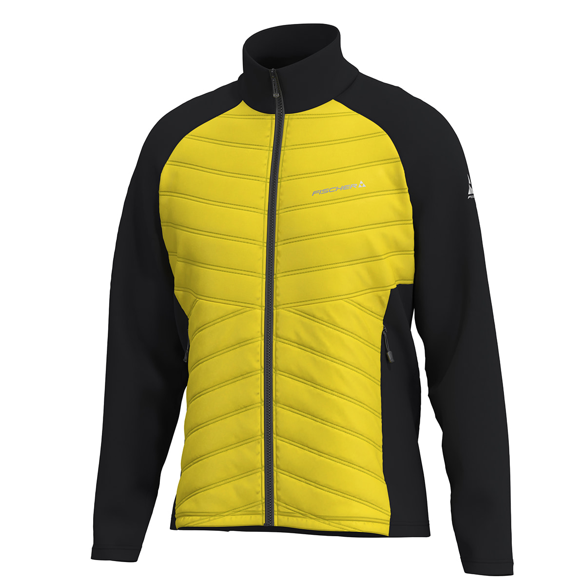 Bluza FISCHER DYNAMIC Hybrid Jacket Yellow 2025