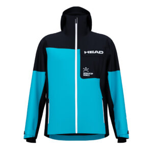 Kurtka narciarska męska HEAD RACE NOVA Jacket Men Black/Blue 2025