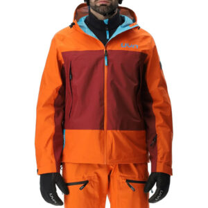 Kurtka męska UYN Man IMPERVIOUS Jacket Full Zip 3L Scarlet Ibis / Sofisticated Red 2024