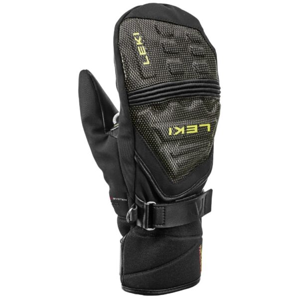 Rękawiczki LEKI Race Coach C-Tech Mitt S Junior black/lemon