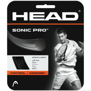 Naciąg HEAD Sonic Pro Black 12m/1.25mm