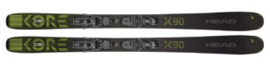 Narty HEAD Kore X 90 LYT-PR anthracyt 2024 + PRW 11 GW