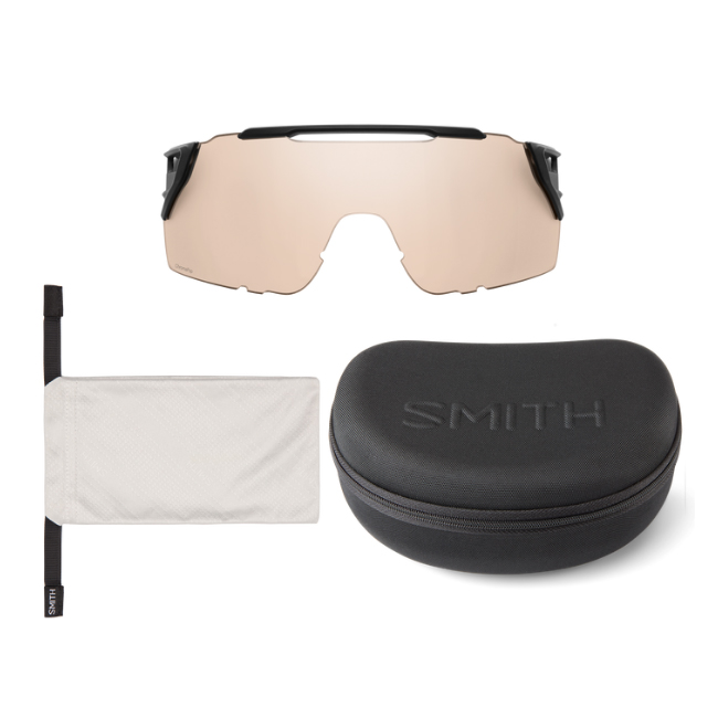 Smith Attack MTB MAG Black ChromaPop Platinum Mirror + Low Light Amber - obrazek 2