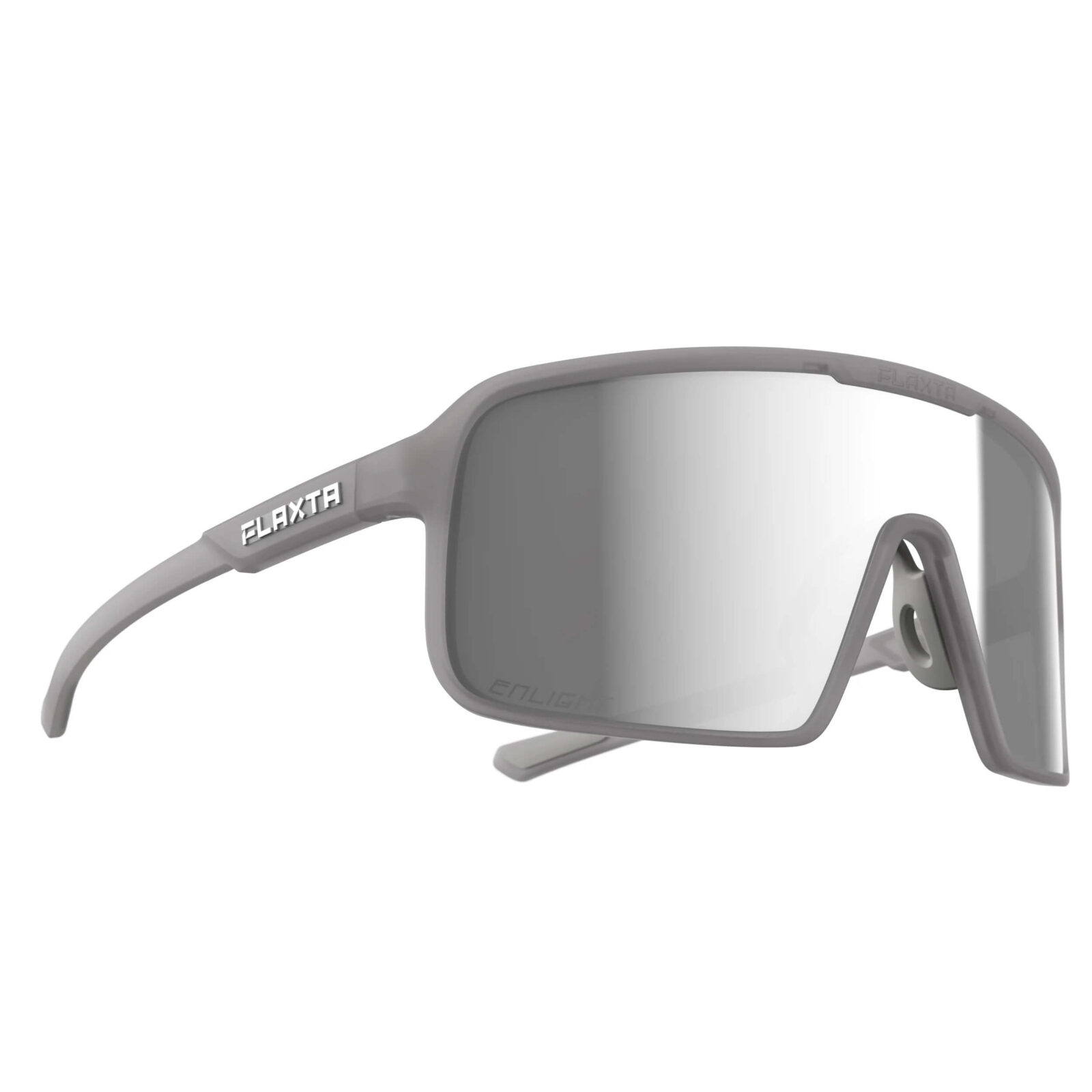 Okulary Flaxta Above Light Grey Silver Mirror Lens