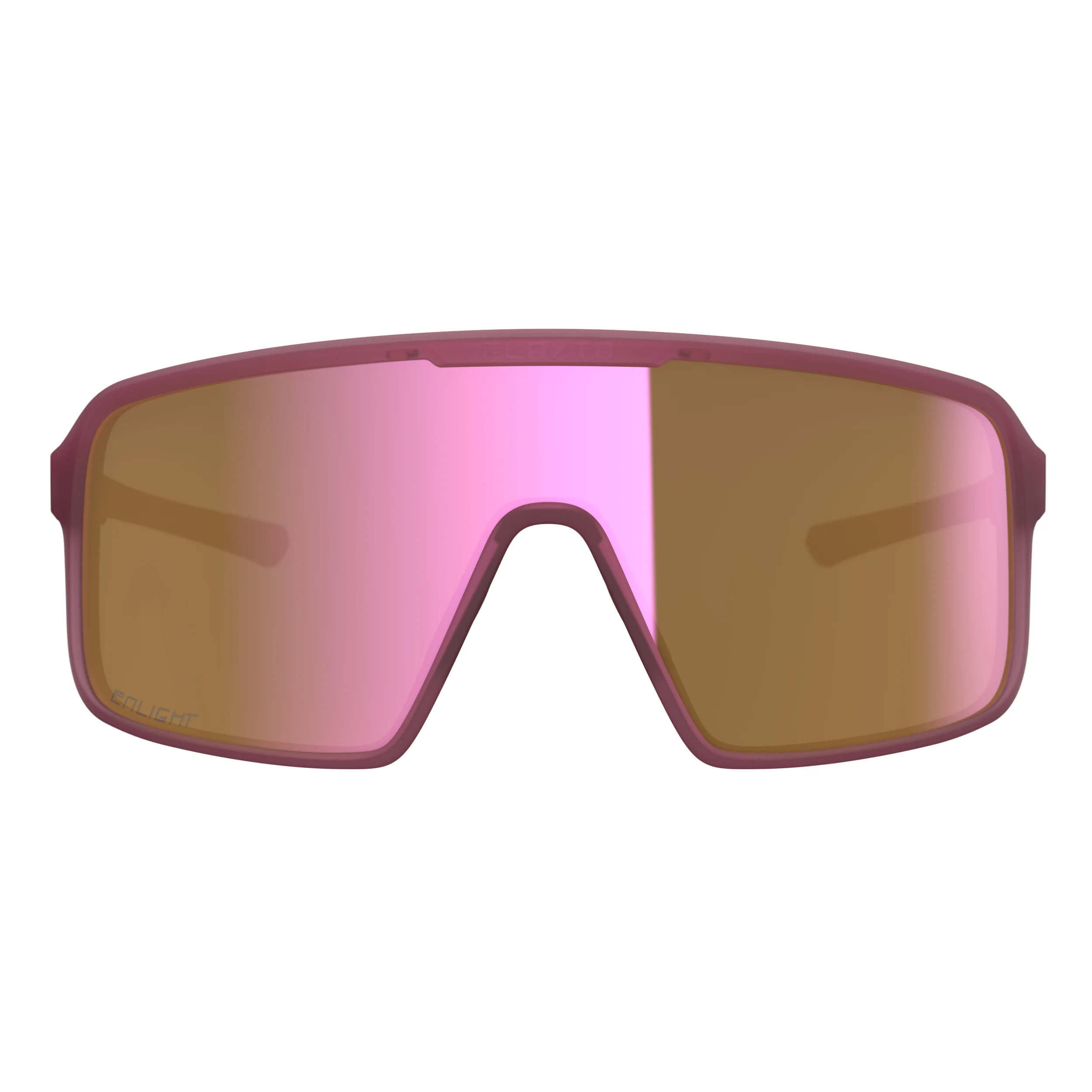Okulary Flaxta Above Plum Rose Gold Mirror - obrazek 2