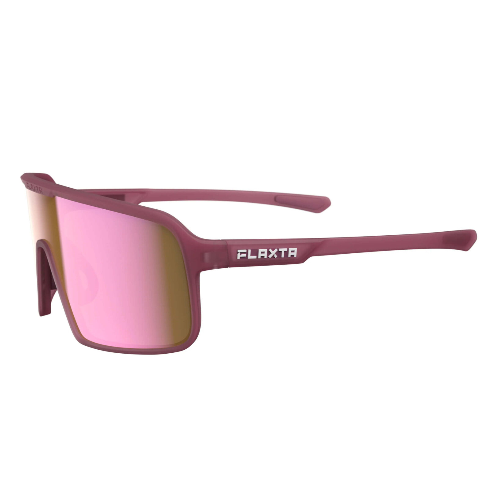 Okulary Flaxta Above Plum Rose Gold Mirror - obrazek 3