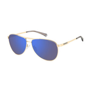 Okulary Polaroid PLD 2160/G/S/X Gold/Blue Mirror Polarized