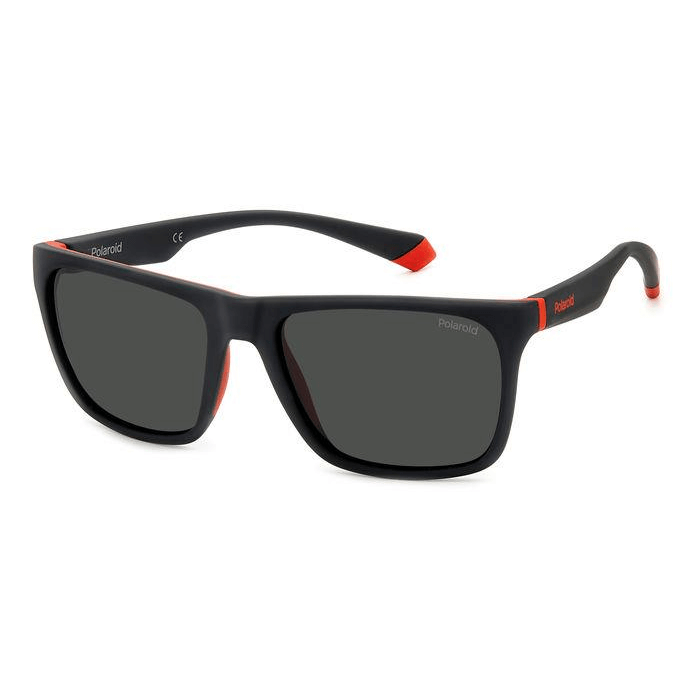Okulary Polaroid PLD 2141/S Matte Black/Red