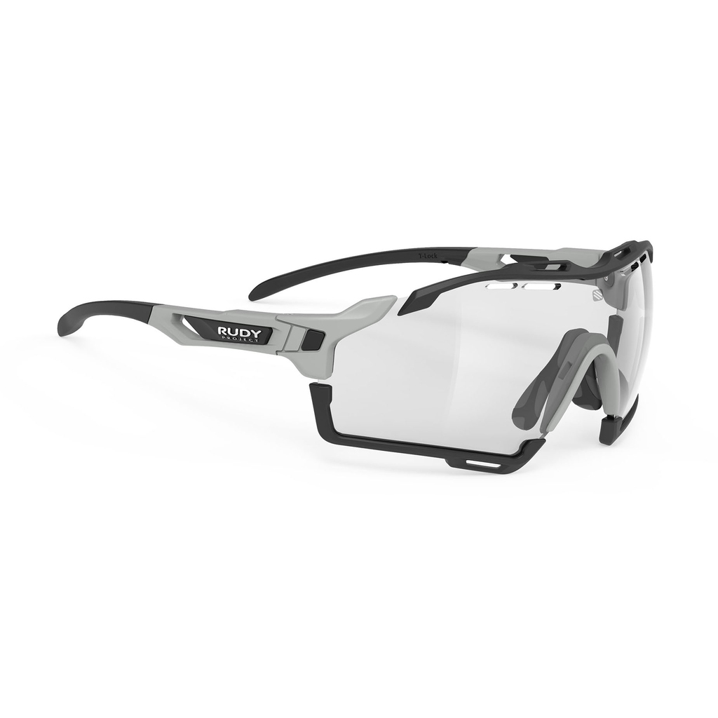 Okulary Rudy Project Cutline light grey matte ImpactX Photochromic 2 Laser Black